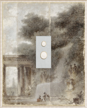 front view of Grand Tour Intaglio – Fragonard, The Cascade luxury Artwork