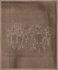 20.75 × 24.75 in – Chocolate