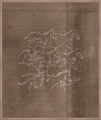 20.75 × 24.75 in – Chocolate