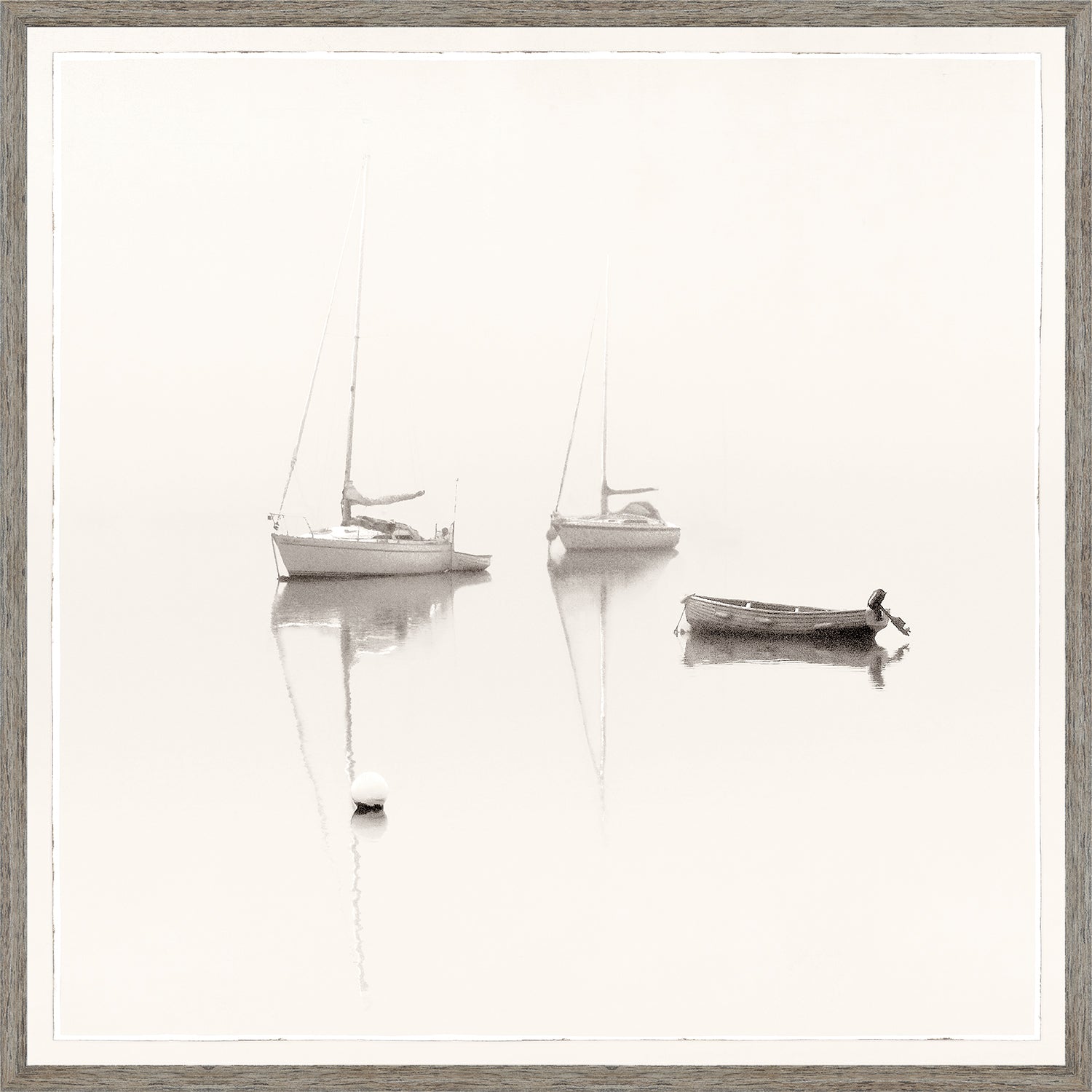 At Anchor framed art print
