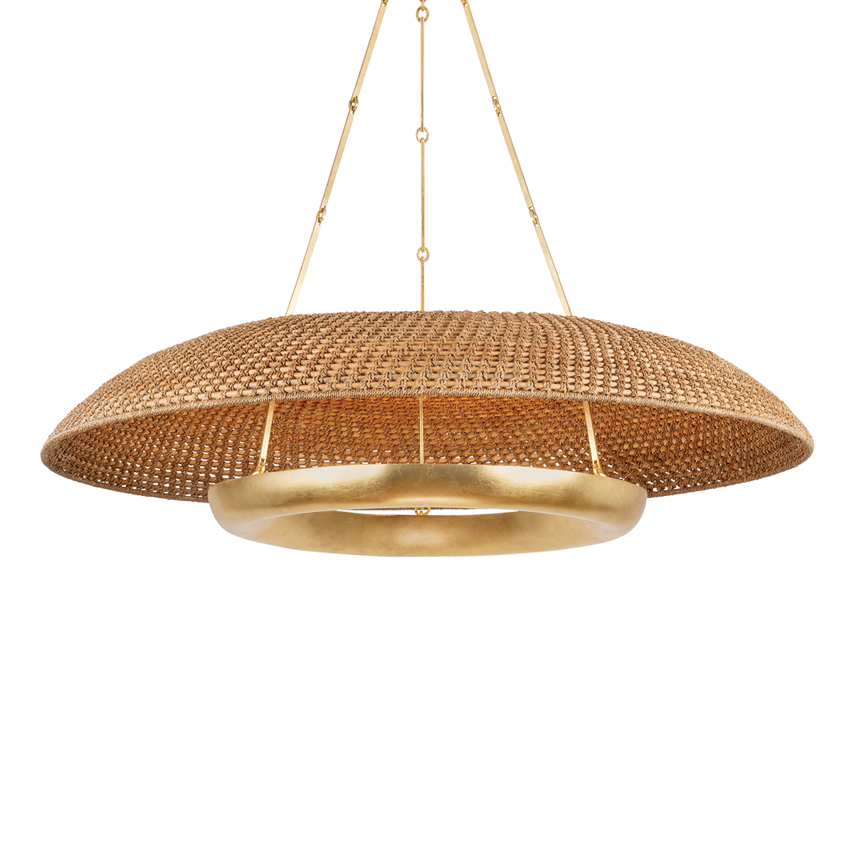 Oaklyn Chandelier 48" — a Hudson Valley chandelier for dining rooms, entries, and living rooms at Laurie Yapp Home.