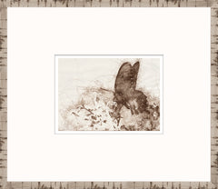 15 × 13 pulg. – Con marco de cristal