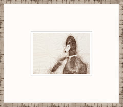 15 × 13 in – Enmarcado en cristal