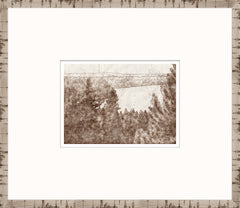15 × 13 in – Glass Framed