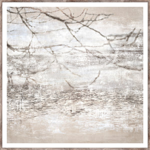 Allusive Memory I, Mid, Glass Framed — Celadon Art at Laurie Yapp Home.