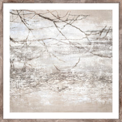 19 × 19 pulg. – Con marco de vidrio