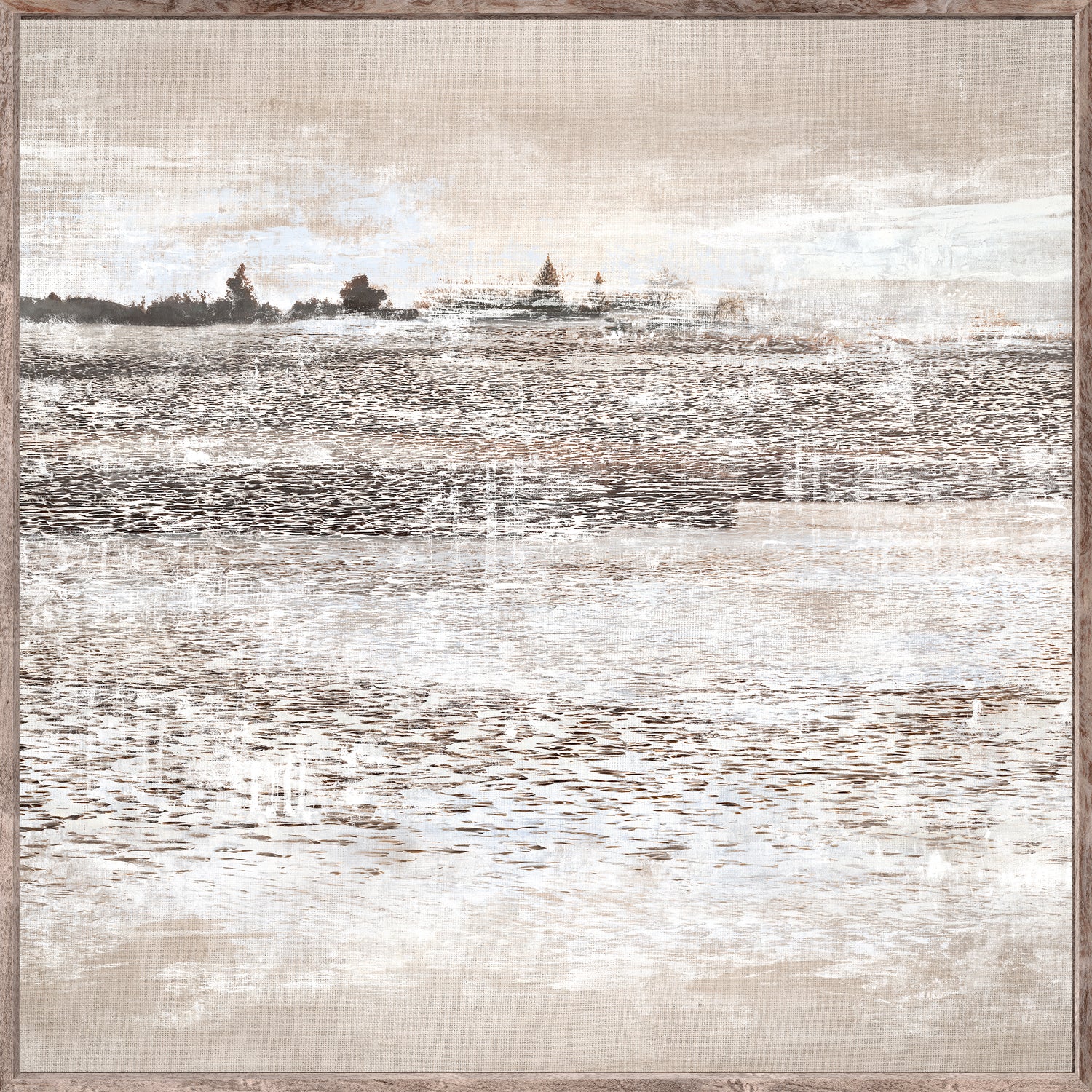 Allusive Memory II — nature and landscape gallery canvas art shown from another angle