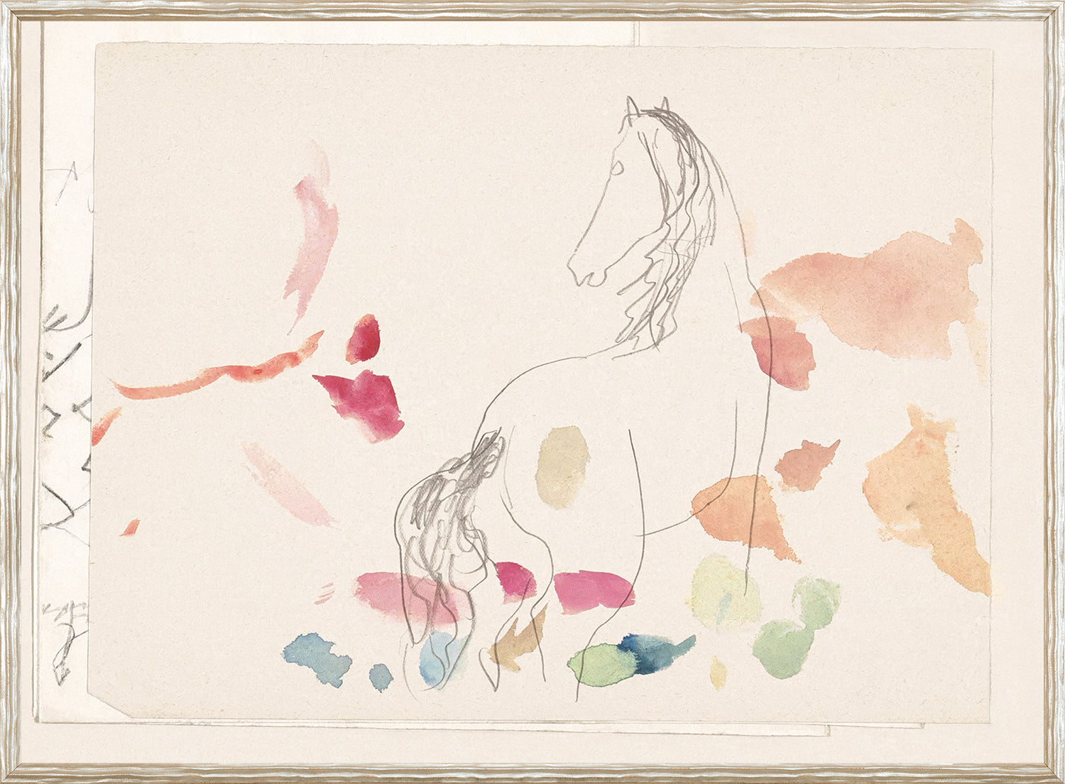 Collection 24 Horse Graphite Study