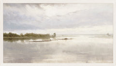 23 × 13 in – Glass Framed