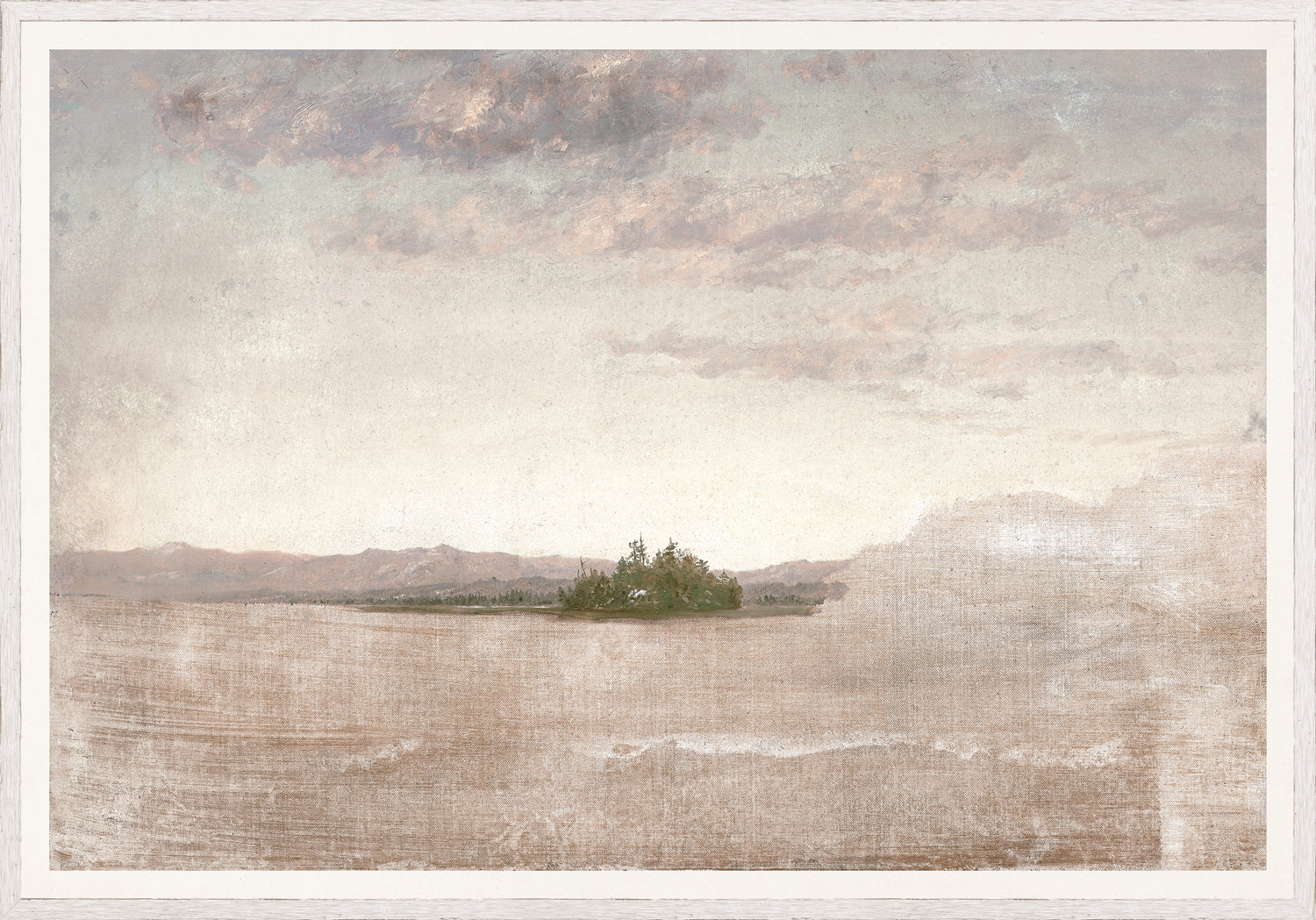 Landscape Sketch, C. 1819 — nature and landscape gallery canvas art shown from another angle