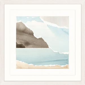 Watercolour Vista V framed art print