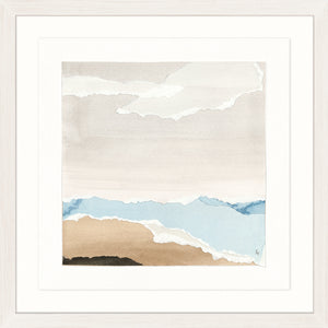 Watercolour Vista Viii framed art print