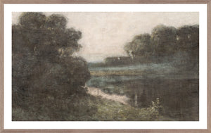 Dundurn Pond C.1891 — nature and landscape fine art print shown from another angle