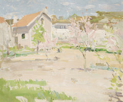 36 × 30 pulg. – Lienzo con marco de galería