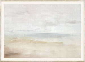 Pastel Sea View Ii framed art print
