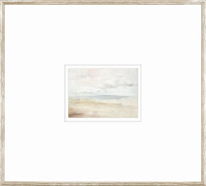 Pastel Sea View Ii framed art print