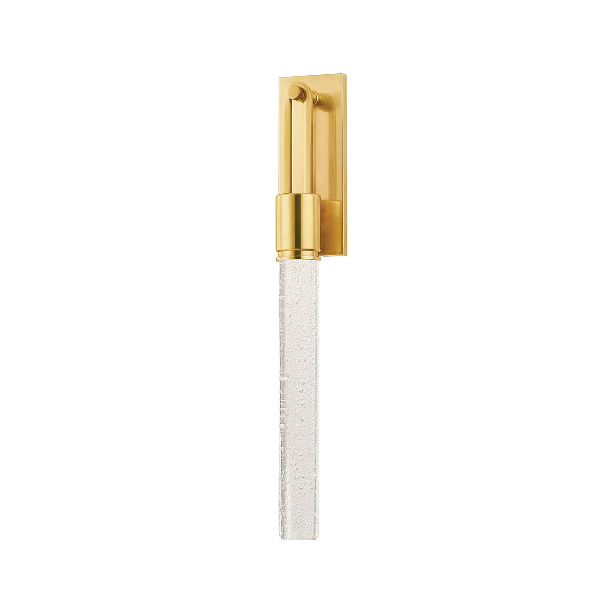 Raynham Wall Sconce in aged brass — a Hudson Valley wall sconce for bathrooms, hallways, and living rooms at Laurie Yapp Home.