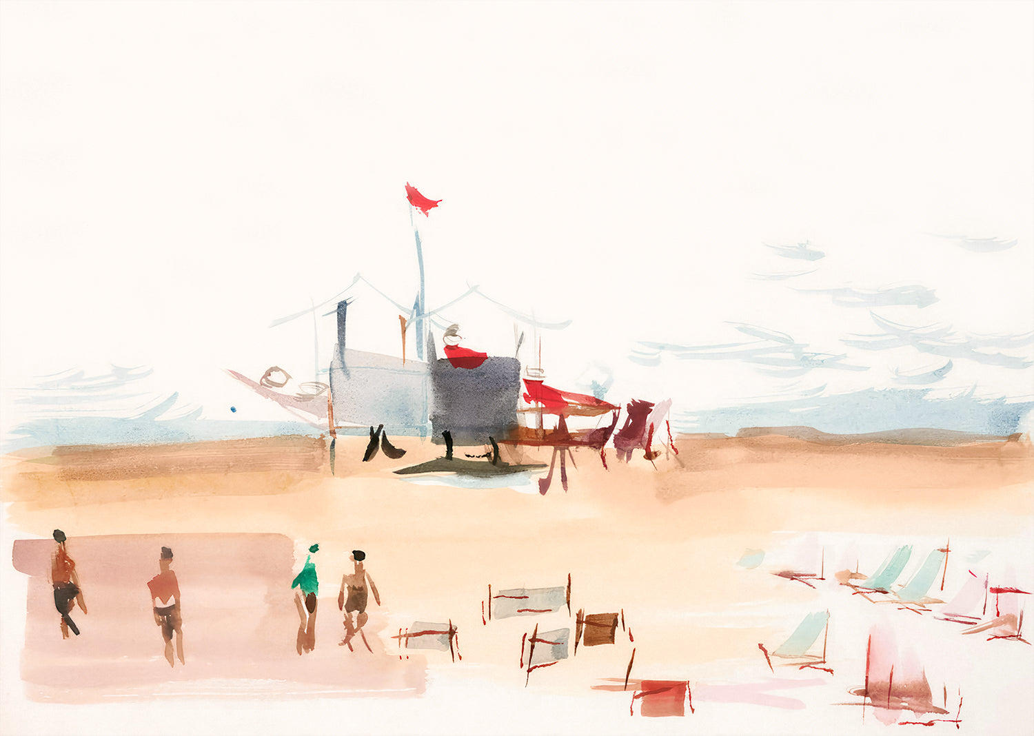 Beach Vacation II wall art