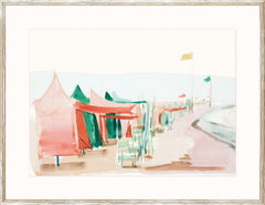 21.75 × 16.75 in – Glass Framed