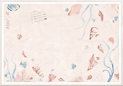 53.5 × 37.5 in / Blush