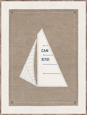 Set Sail III — still life fine art print in cool tones at Laurie Yapp Home