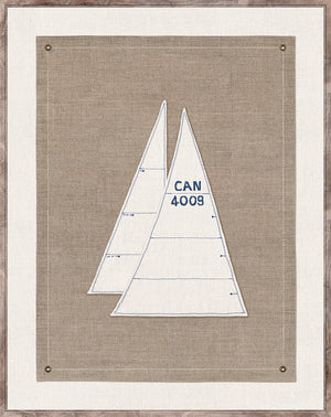 Set Sail IV — still life fine art print shown from another angle
