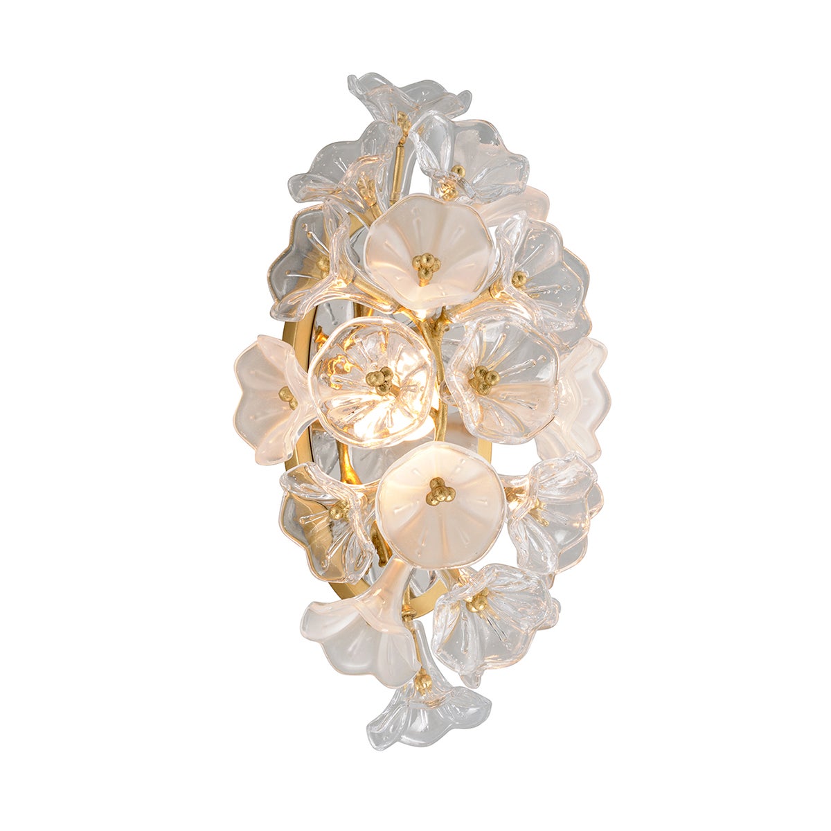Jasmine Wall Sconce — a Corbett wall sconce for bathrooms, hallways, and living rooms at Laurie Yapp Home.