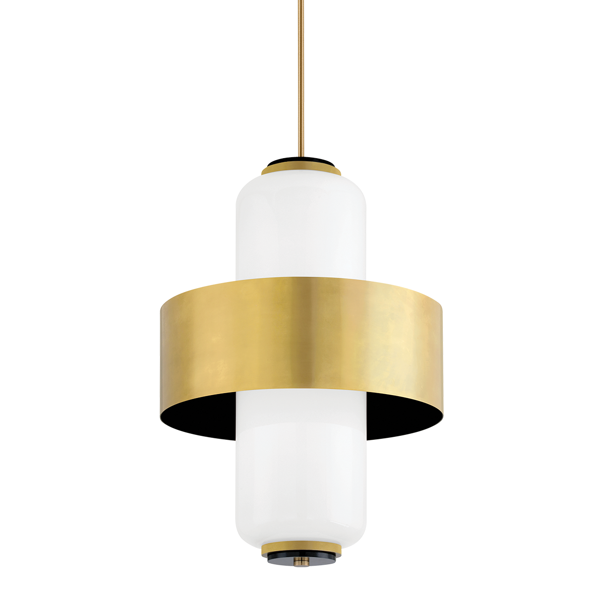 Melrose Pendant 22" — a Corbett pendant for kitchens, entries, and dining rooms at Laurie Yapp Home.