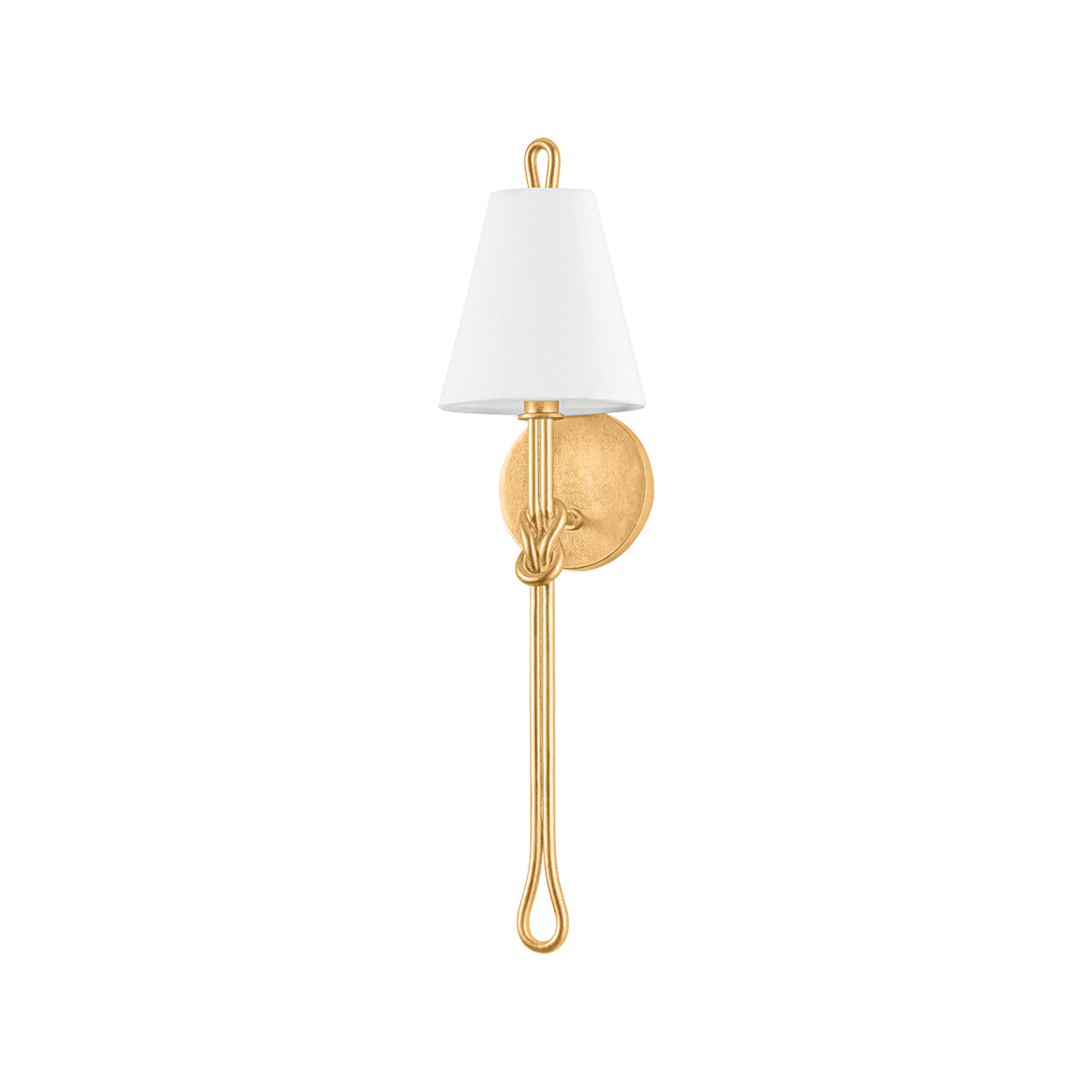 Alburgh Wall Sconce shown from a second angle to highlight the arm curve and shade silhouette.