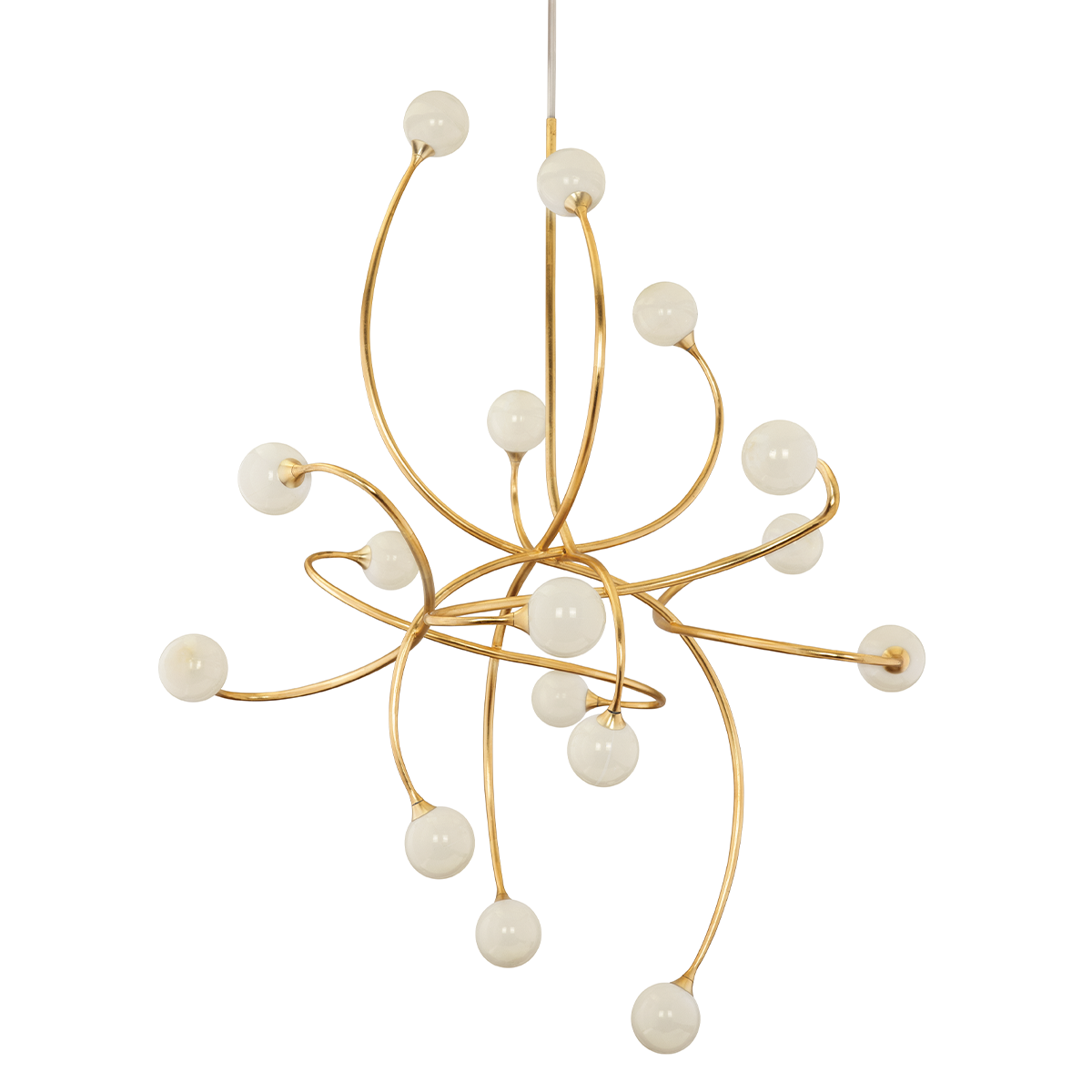 Signature Chandelier 56" — a Corbett chandelier for dining rooms, entries, and living rooms at Laurie Yapp Home.