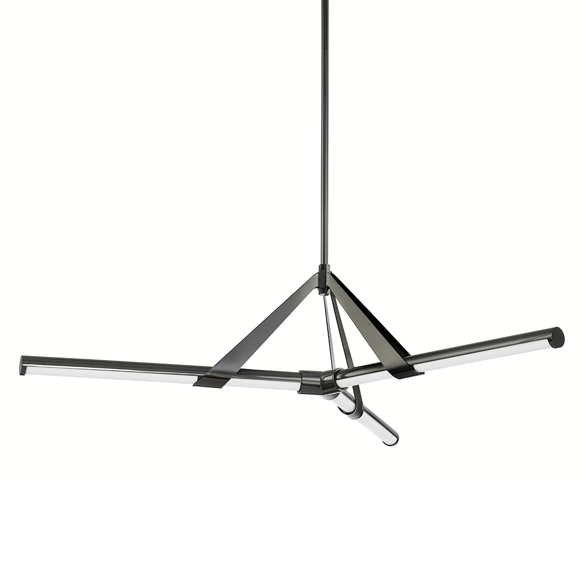 Jonas Chandelier 46" in aged brass — a Hudson Valley chandelier for dining rooms, entries, and living rooms at Laurie Yapp Home.