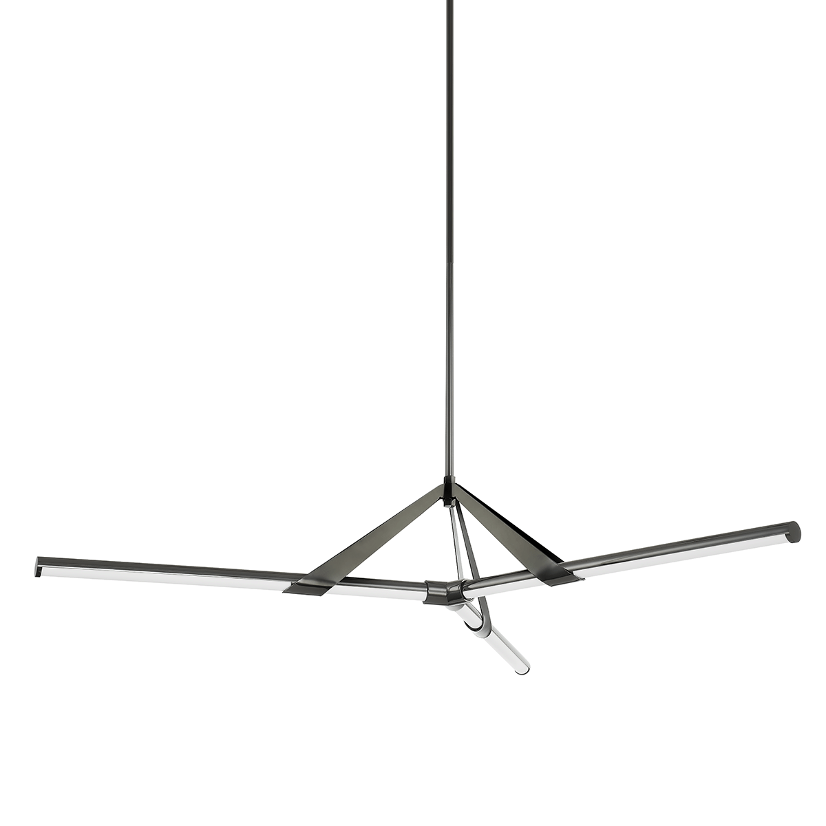 Jonas Chandelier 62.25" in aged brass — a Hudson Valley chandelier for dining rooms, entries, and living rooms at Laurie Yapp Home.