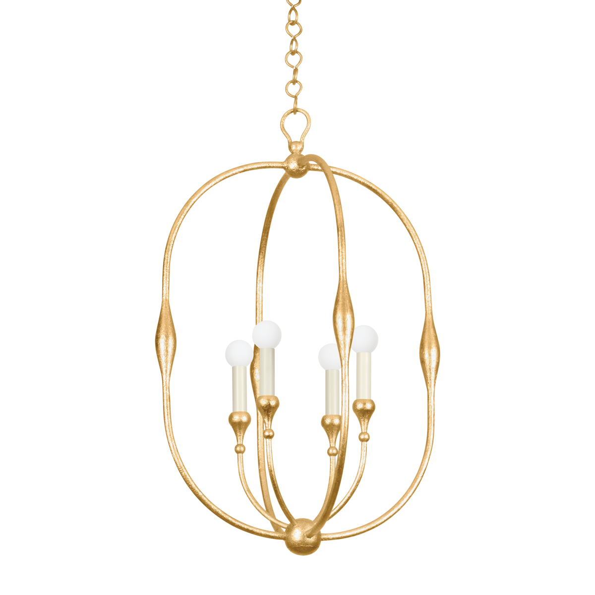 Baltic Pendant 20" shown from a second angle to highlight the frame and glass panel detail.