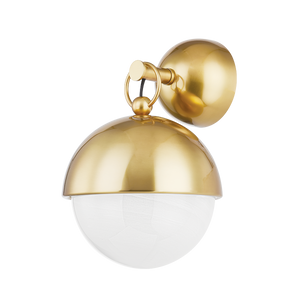Althea Wall Sconce — a Corbett wall sconce for bathrooms, hallways, and living rooms at Laurie Yapp Home.