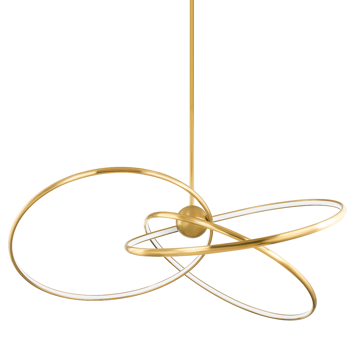 Alula Chandelier 60" — a Corbett chandelier for dining rooms, entries, and living rooms at Laurie Yapp Home.