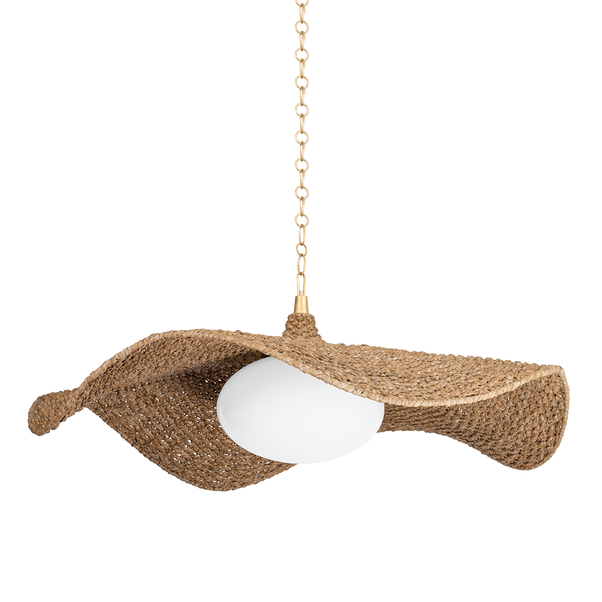 Levene Chandelier 58.75" — a Corbett chandelier for dining rooms, entries, and living rooms at Laurie Yapp Home.