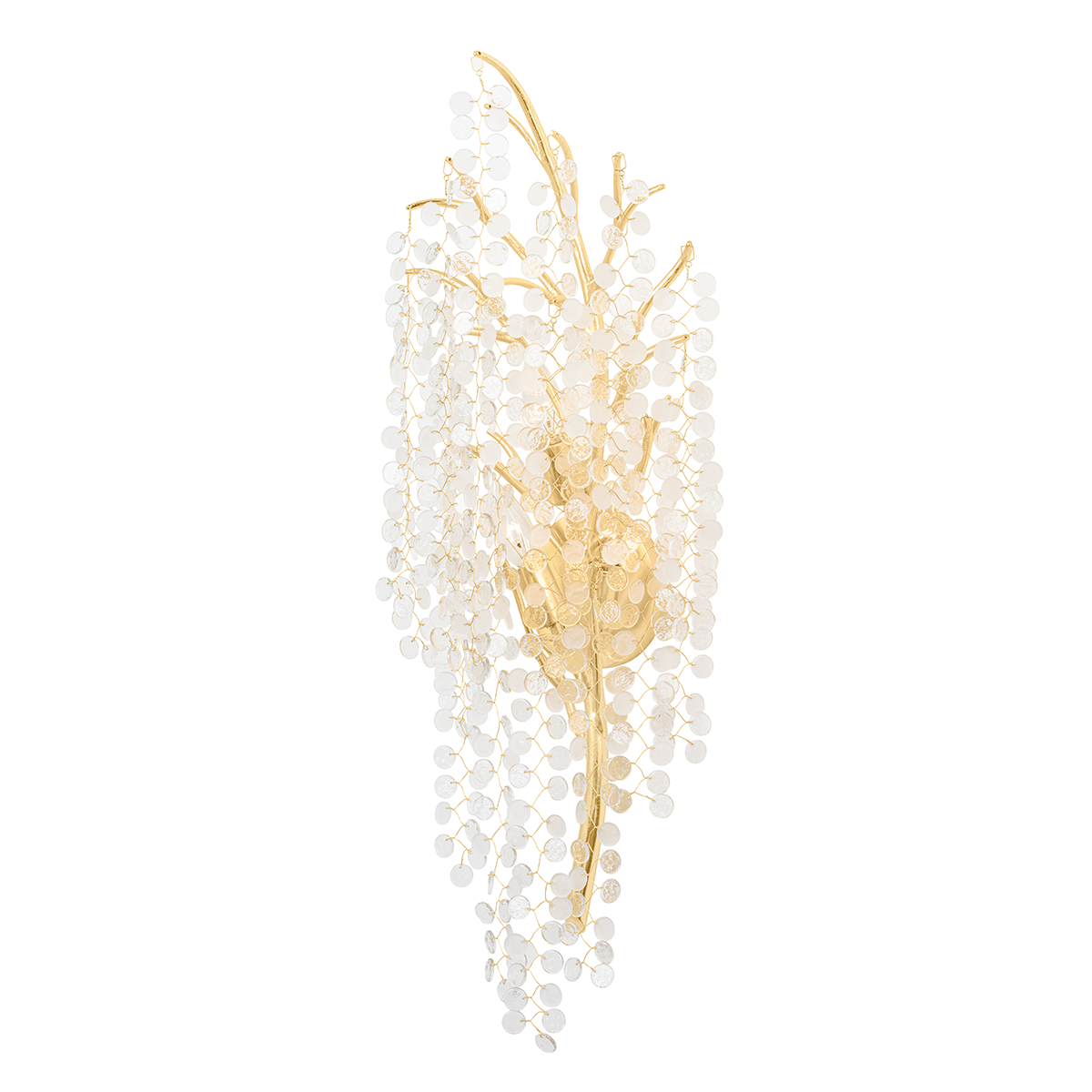 Genoa Wall Sconce — a Corbett wall sconce for bathrooms, hallways, and living rooms at Laurie Yapp Home.