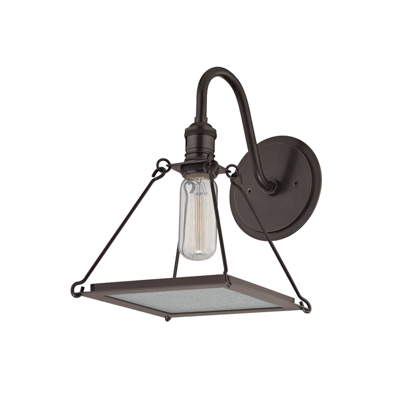 Thorndike Wall Sconce in bronze — a Hudson Valley wall sconce for bathrooms, hallways, and living rooms at Laurie Yapp Home.