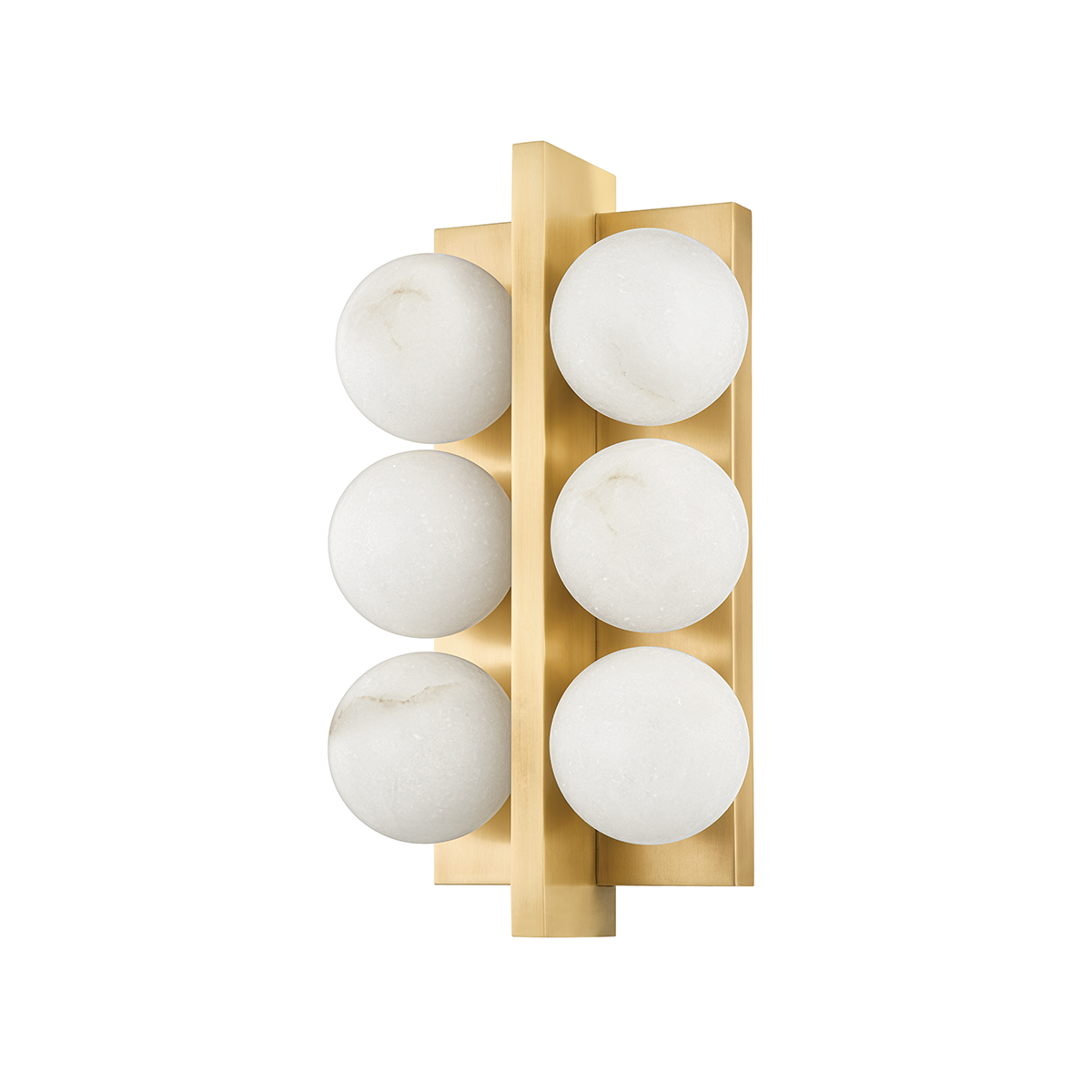 Emille Wall Sconce 6.75" x 12.25" shown from a second angle to highlight the arm curve and shade silhouette.