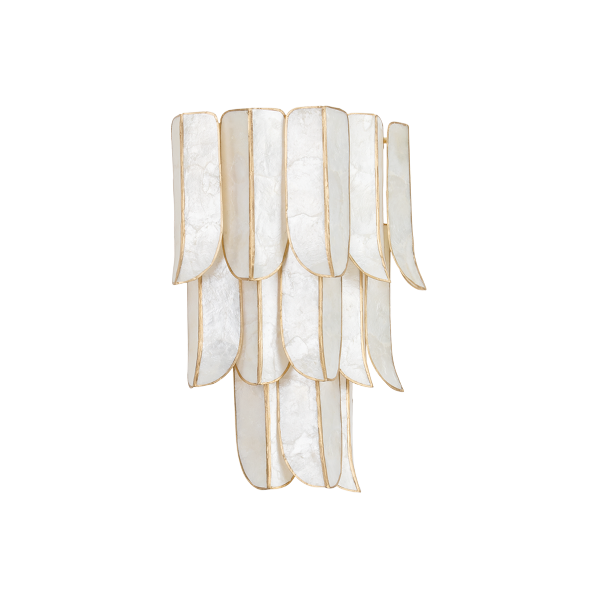 Cartagena Wall Sconce — a Corbett wall sconce for bathrooms, hallways, and living rooms at Laurie Yapp Home.