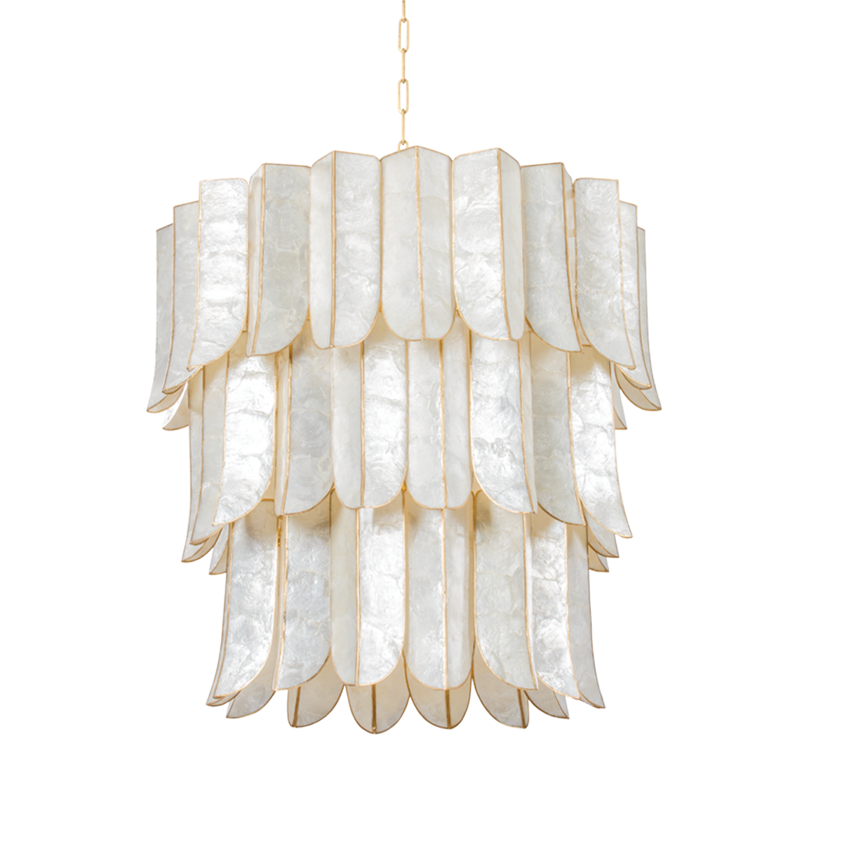 Cartagena Chandelier 31.5" — a Corbett chandelier for dining rooms, entries, and living rooms at Laurie Yapp Home.