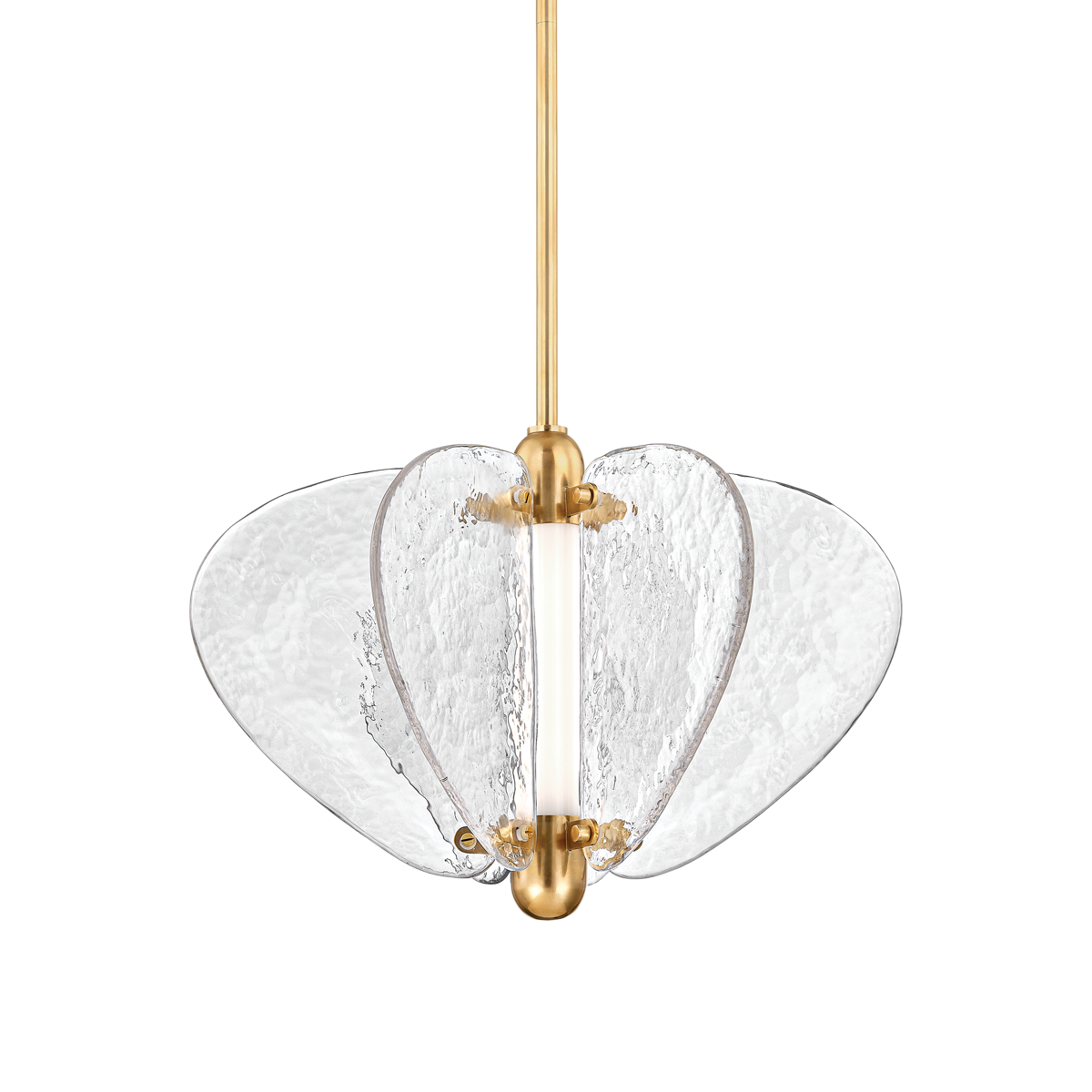 Freya Pendant — a Corbett pendant for kitchens, entries, and dining rooms at Laurie Yapp Home.