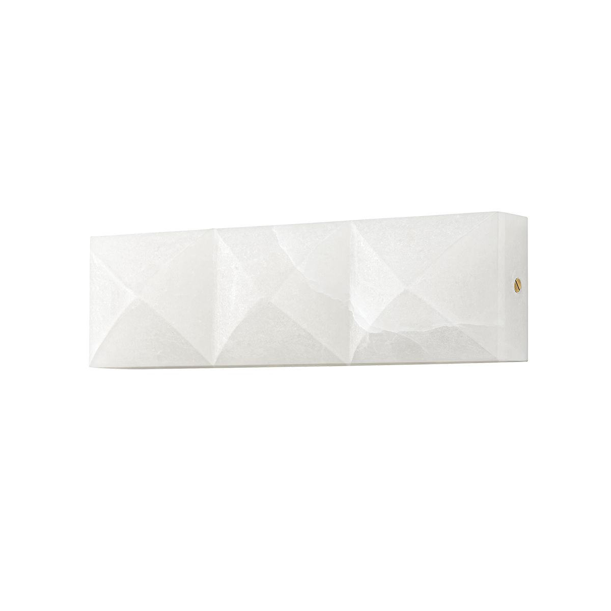Gypsum Wall Sconce 5" x 17.25" — a Corbett wall sconce for bathrooms, hallways, and living rooms at Laurie Yapp Home.