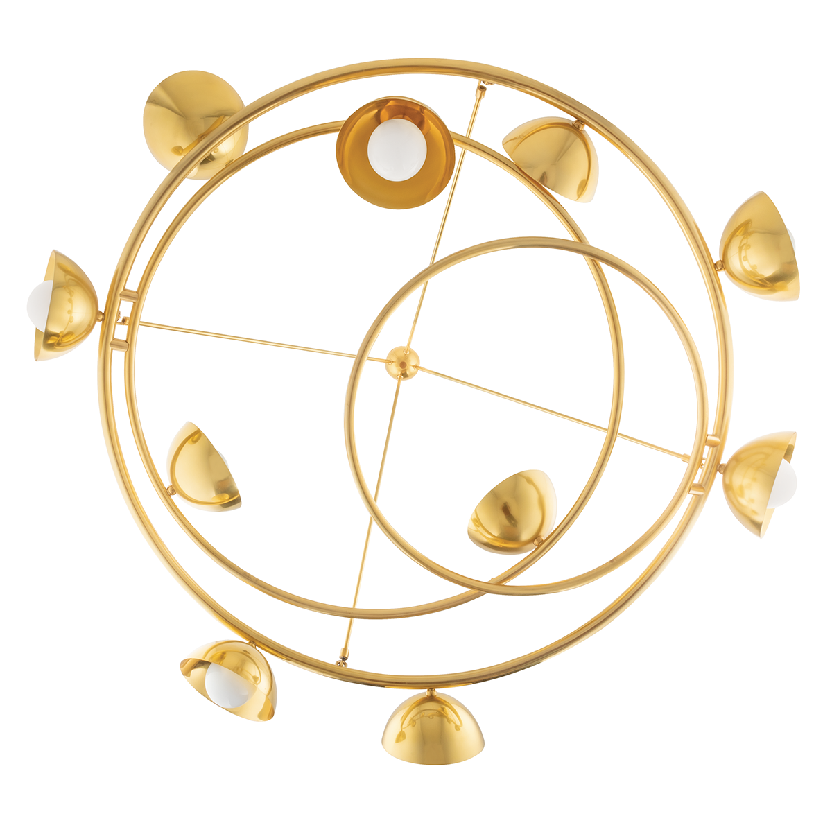 Oraibi Chandelier 54" — a Corbett chandelier for dining rooms, entries, and living rooms at Laurie Yapp Home.