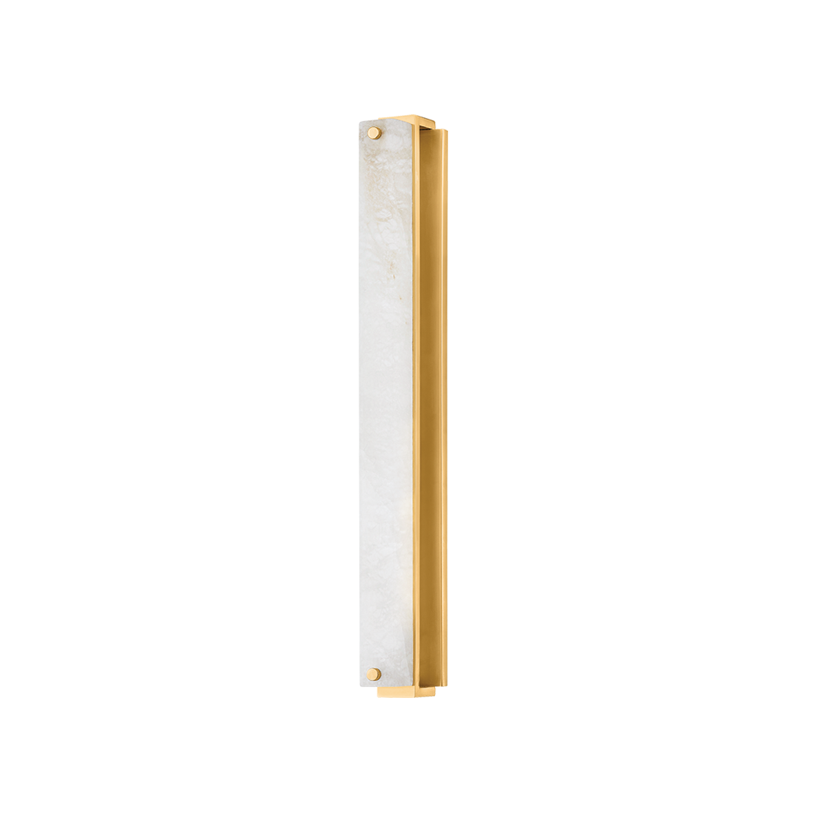 Edgemere Wall Sconce in aged brass — a Hudson Valley wall sconce for bathrooms, hallways, and living rooms at Laurie Yapp Home.
