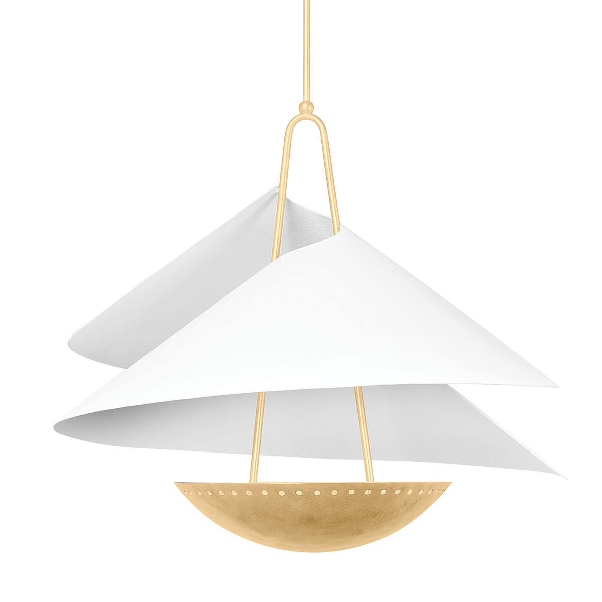 Carini Pendant 35" — a Corbett pendant for kitchens, entries, and dining rooms at Laurie Yapp Home.