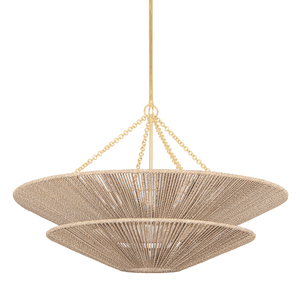 Tropea Chandelier — a Corbett chandelier for dining rooms, entries, and living rooms at Laurie Yapp Home.