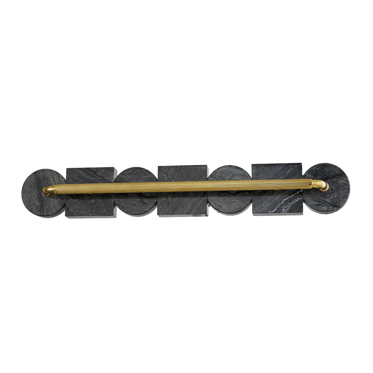 Sena Wall Sconce 5" x 32.5" — a Corbett wall sconce for bathrooms, hallways, and living rooms at Laurie Yapp Home.