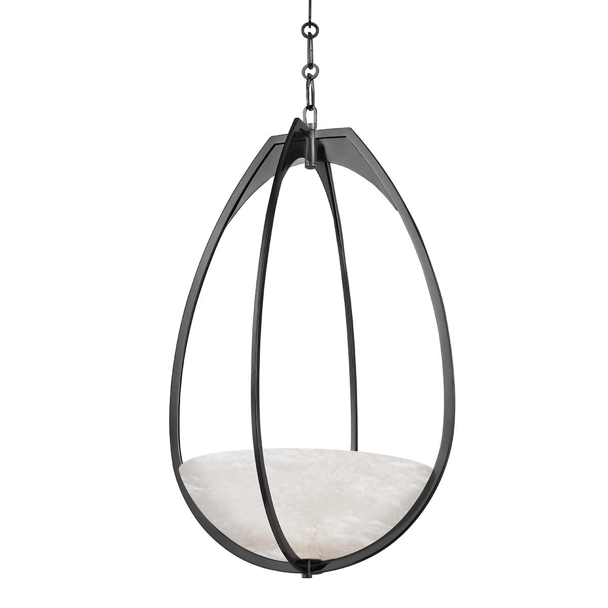 Lloyd Pendant 18.5" shown from a second angle to highlight the shade shape and metal detail.