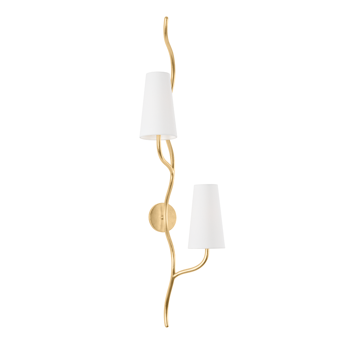 Cortona Wall Sconce — a Corbett wall sconce for bathrooms, hallways, and living rooms at Laurie Yapp Home.